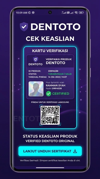 Halaman Resmi Dentoto untuk Unduh APK